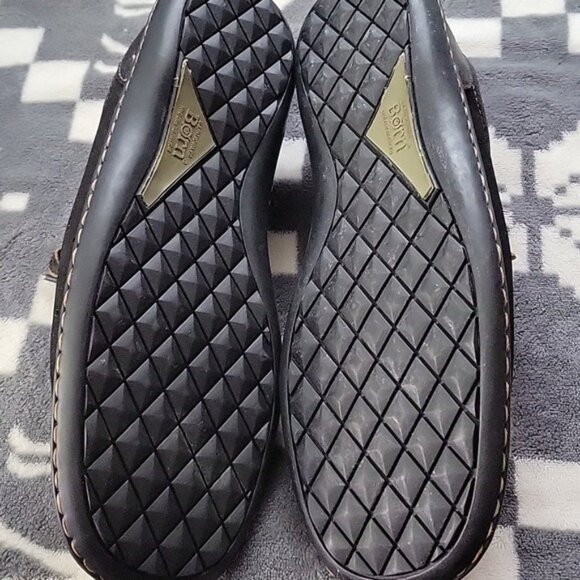 Børn Men’s Black Leather Lace-Up Casual Comfort Shoes W31015 | Size 10 (EU 42) main image 4